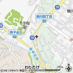 東京都町田市大蔵町1997周辺の地図
