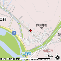 岐阜県美濃市乙狩976周辺の地図