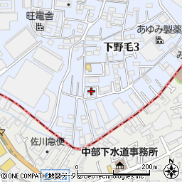 イハラケミカル工業高津寮周辺の地図