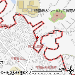 神奈川県川崎市麻生区片平1954周辺の地図