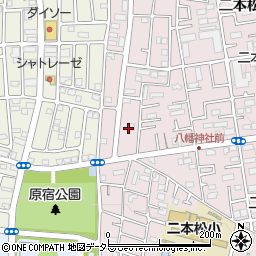 神奈川県相模原市緑区二本松3丁目13周辺の地図
