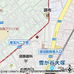 東京都大田区雪谷大塚町3-10周辺の地図