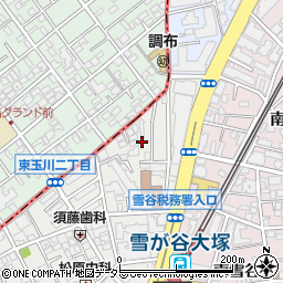 東京都大田区雪谷大塚町3-20周辺の地図