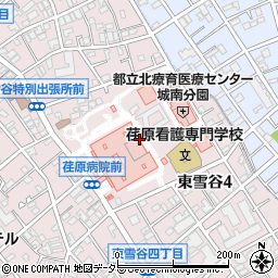 東京都大田区東雪谷4丁目5周辺の地図