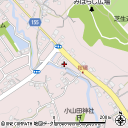 東京都町田市下小山田町168周辺の地図