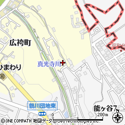 東京都町田市広袴町101周辺の地図