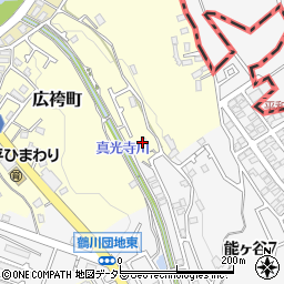 東京都町田市広袴町103周辺の地図