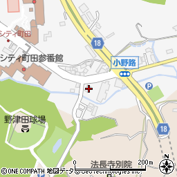 東京都町田市小野路町1709周辺の地図