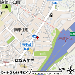 川崎信用金庫向ヶ丘支店周辺の地図