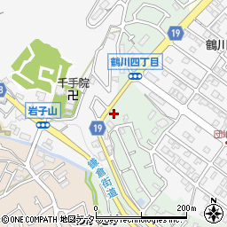 東京都町田市大蔵町1998周辺の地図