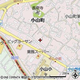 東京都町田市小山町1005-12周辺の地図