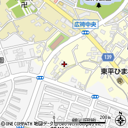 東京都町田市広袴町658周辺の地図