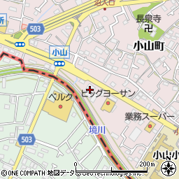 東京都町田市小山町987周辺の地図