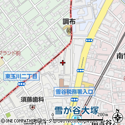 東京都大田区雪谷大塚町3-19周辺の地図