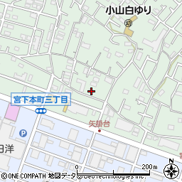 神奈川県相模原市中央区宮下本町3丁目33-4周辺の地図