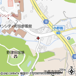 東京都町田市小野路町1648周辺の地図