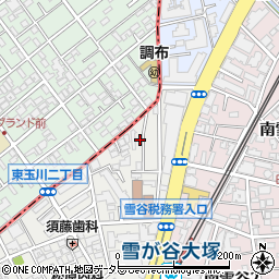 東京都大田区雪谷大塚町3-18周辺の地図