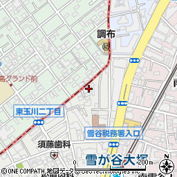 東京都大田区雪谷大塚町3-12周辺の地図