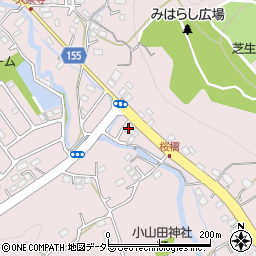 東京都町田市下小山田町169周辺の地図