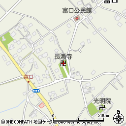 長漸寺周辺の地図
