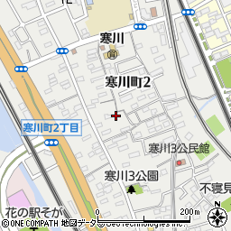 千葉県千葉市中央区寒川町3丁目190周辺の地図