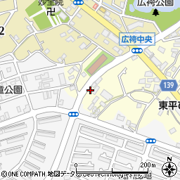 東京都町田市広袴町656周辺の地図