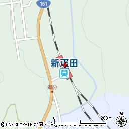 新疋田駅周辺の地図