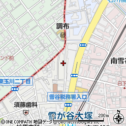 東京都大田区雪谷大塚町2-4周辺の地図
