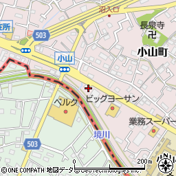 東京都町田市小山町1144周辺の地図