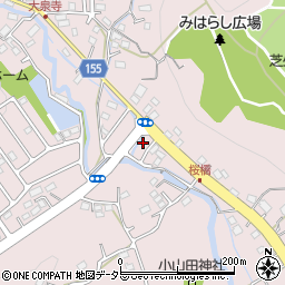 東京都町田市下小山田町171周辺の地図