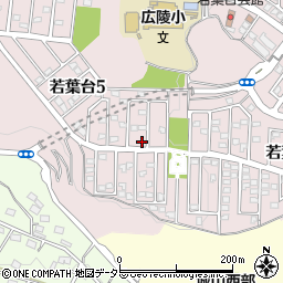 神奈川県相模原市緑区若葉台5丁目13-12周辺の地図