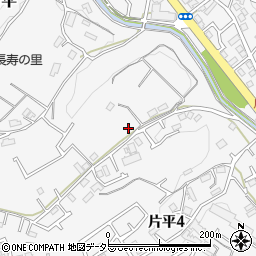 神奈川県川崎市麻生区片平1989-3周辺の地図