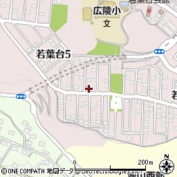 神奈川県相模原市緑区若葉台5丁目13-11周辺の地図