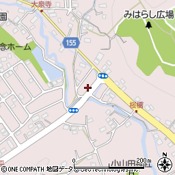 東京都町田市下小山田町205周辺の地図