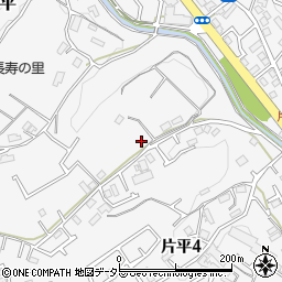 神奈川県川崎市麻生区片平1989周辺の地図