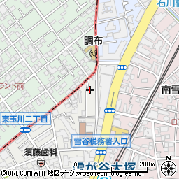 東京都大田区雪谷大塚町2-15周辺の地図