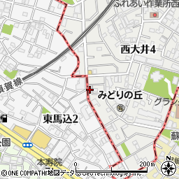 アンカー周辺の地図