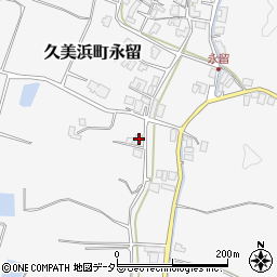京都府京丹後市久美浜町永留877-1周辺の地図