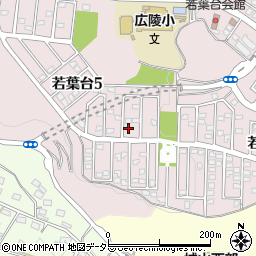 神奈川県相模原市緑区若葉台5丁目13-1周辺の地図