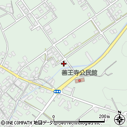 京都府京丹後市大宮町善王寺121周辺の地図