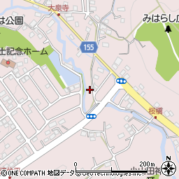 東京都町田市下小山田町214周辺の地図