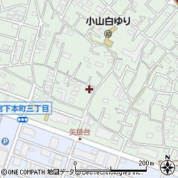 神奈川県相模原市中央区宮下本町3丁目33-30周辺の地図