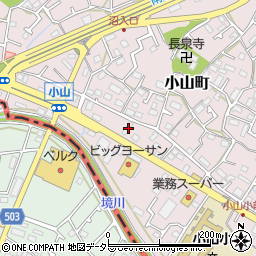 東京都町田市小山町985-1周辺の地図