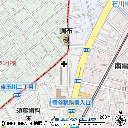 東京都大田区雪谷大塚町2-16周辺の地図