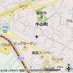 東京都町田市小山町1011-1周辺の地図