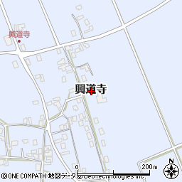 福井県三方郡美浜町興道寺周辺の地図