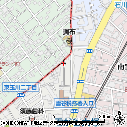 東京都大田区雪谷大塚町3-14周辺の地図