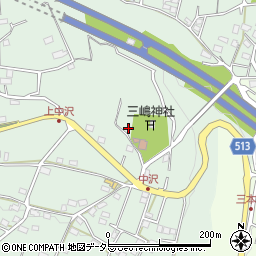 神奈川県相模原市緑区中沢562-17周辺の地図