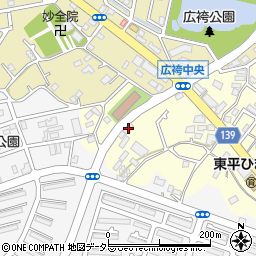 東京都町田市広袴町663周辺の地図