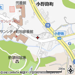 東京都町田市小野路町1647周辺の地図